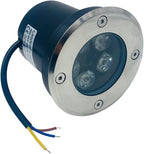 Faretto a led segnapasso calpestabile 5W IP65 Int. 90mm Est. 100mm