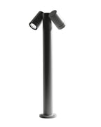Lampioncino esterno GU10 spot orientabile IP65 GES1123/GES1113 Antracite