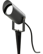 Proiettore da giardino GU10 max 7W con picchetto IP65 antracite/marrone H35cm Antracite