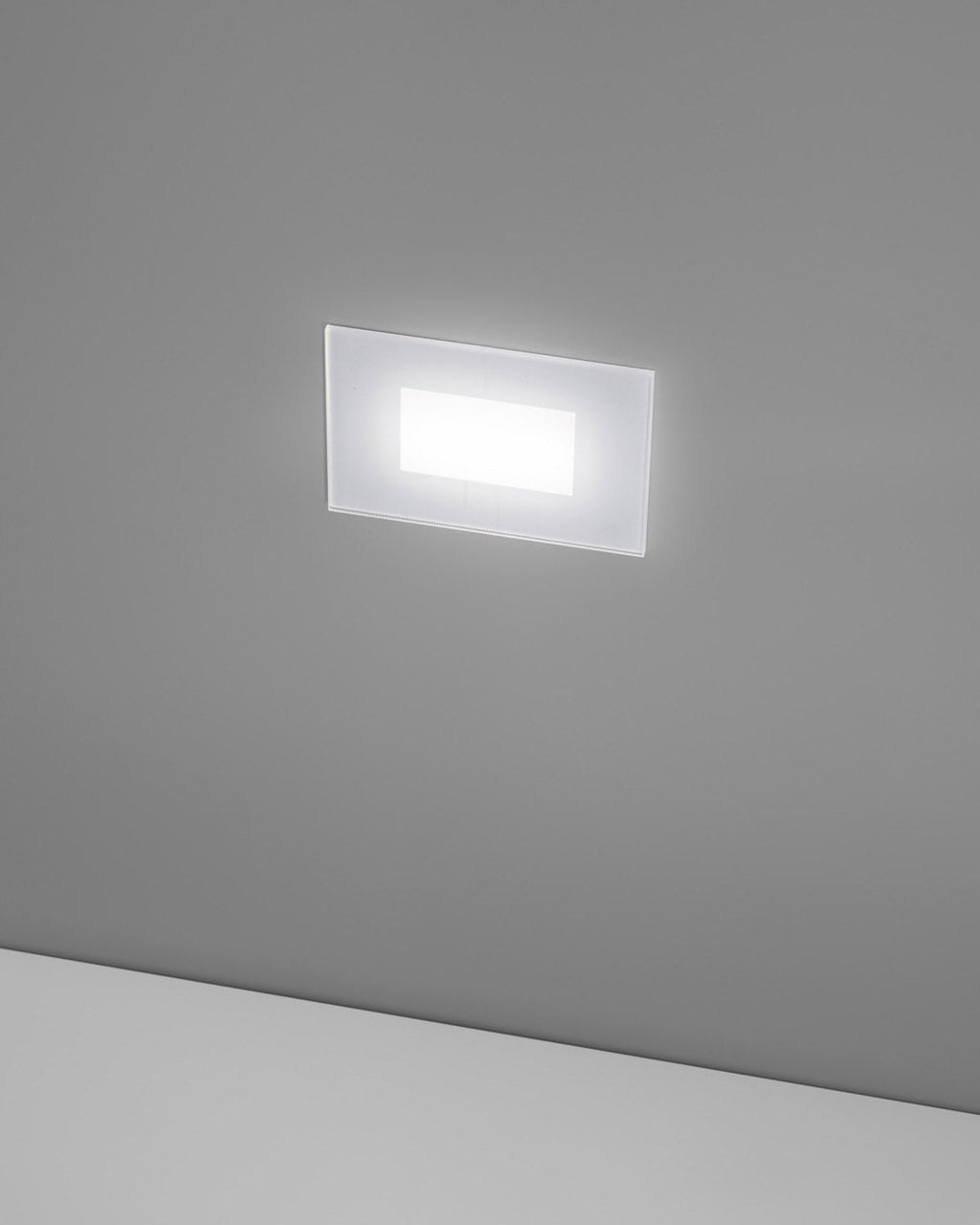 Segnapasso LED da incasso 4,5W CCT IP66 bianco/nero Bianco