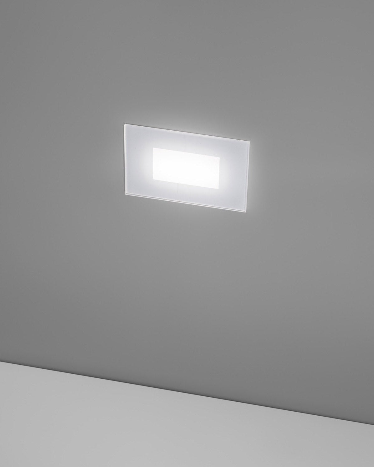 Segnapasso LED da incasso 4,5W CCT IP66 bianco/nero Bianco