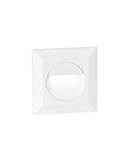 Segnapasso LED da incasso 3W IP65 3000K/4000K fascio 134 gradi bianco/antracite/marrone Bianco