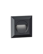 Segnapasso LED da incasso 3W IP65 3000K/4000K fascio 134 gradi bianco/antracite/marrone Antracite