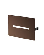 Segnapasso LED da incasso 3W CCT IP54 fascio 110 gradi bianco/antracite/marrone Marrone