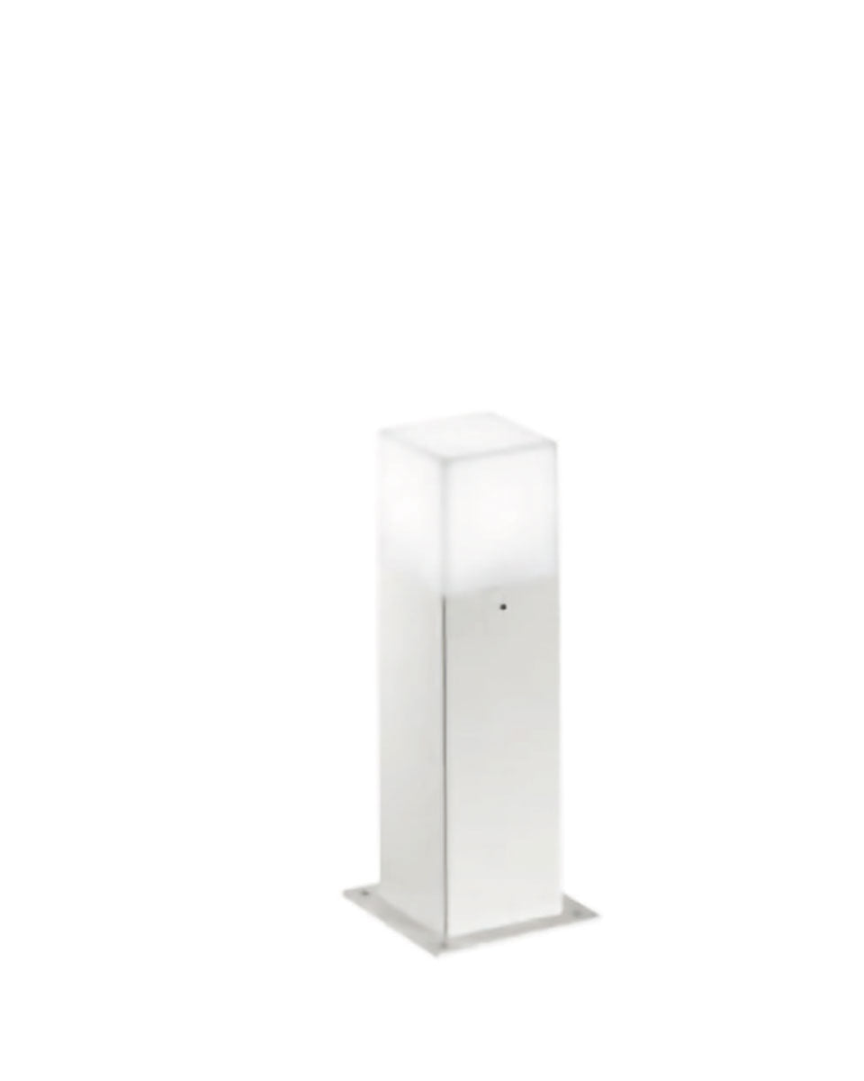 Lampioncino esterno E27 IP44 Bianco/Antracite/Ruggine GES401/GES411/GES421 Bianco