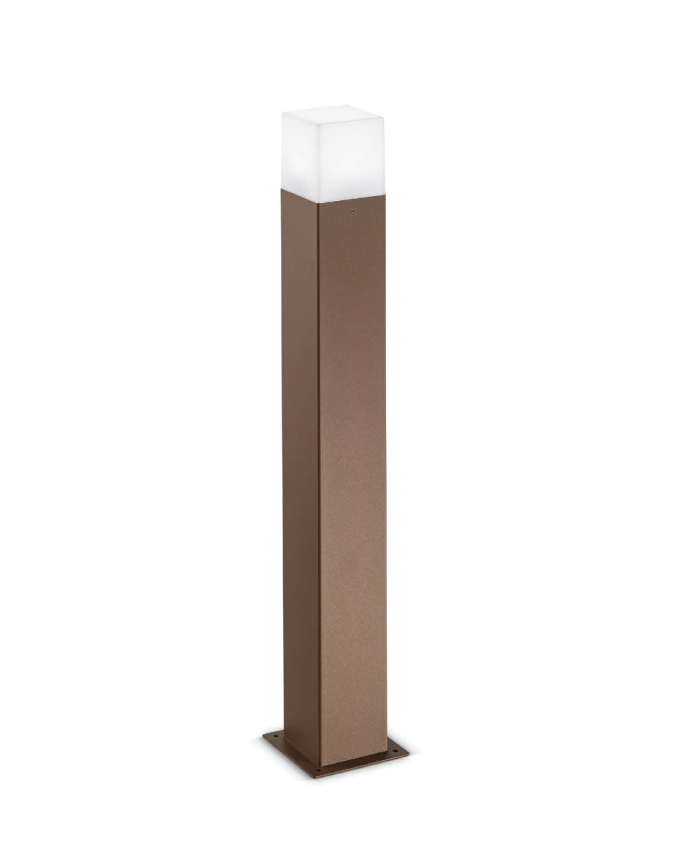 Lampioncino esterno E27 IP44 Bianco/Antracite/Ruggine GES402/GES412/GES422 Ruggine