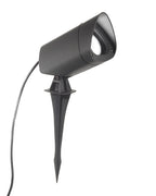 Proiettore da giardino GU10 max 11W con picchetto IP65 bianco/grigio/antracite H37cm Antracite