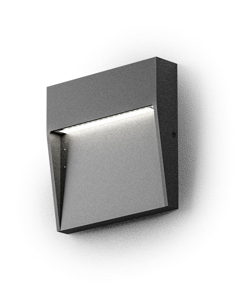 Segnapasso LED da esterno 3W 3000K/4000K IP65 antracite/bianco/marrone Antracite