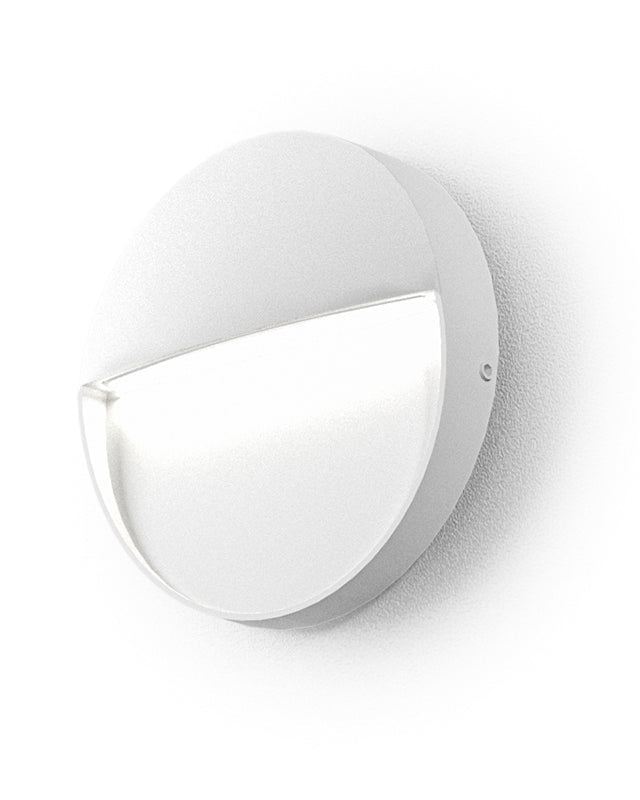 Segnapasso LED da esterno 3W 4000K IP65 antracite/bianco/marrone Immagine secondaria del prodotto