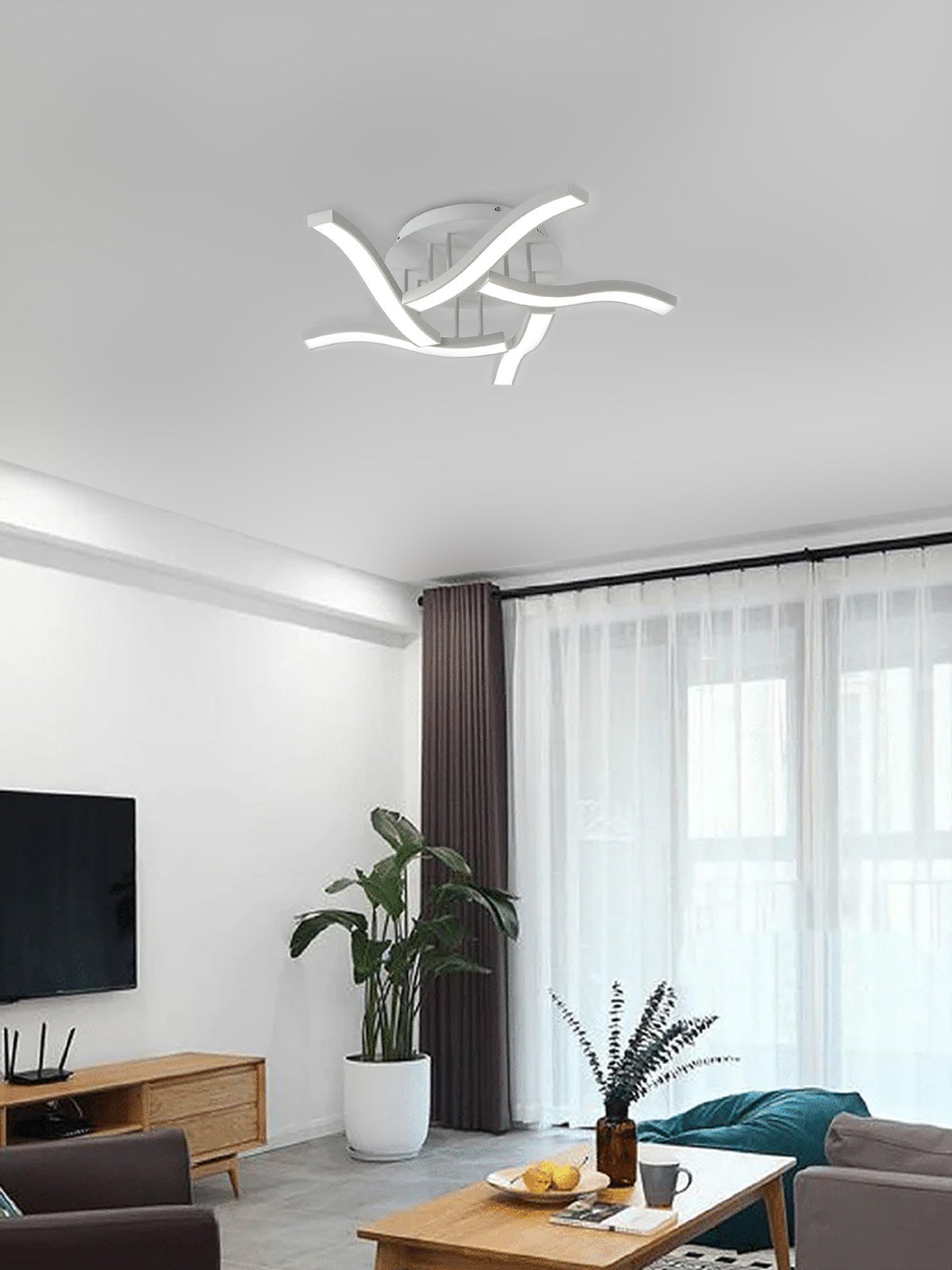 GIULIA ONDA 9002 Lampadario LED a Soffitto