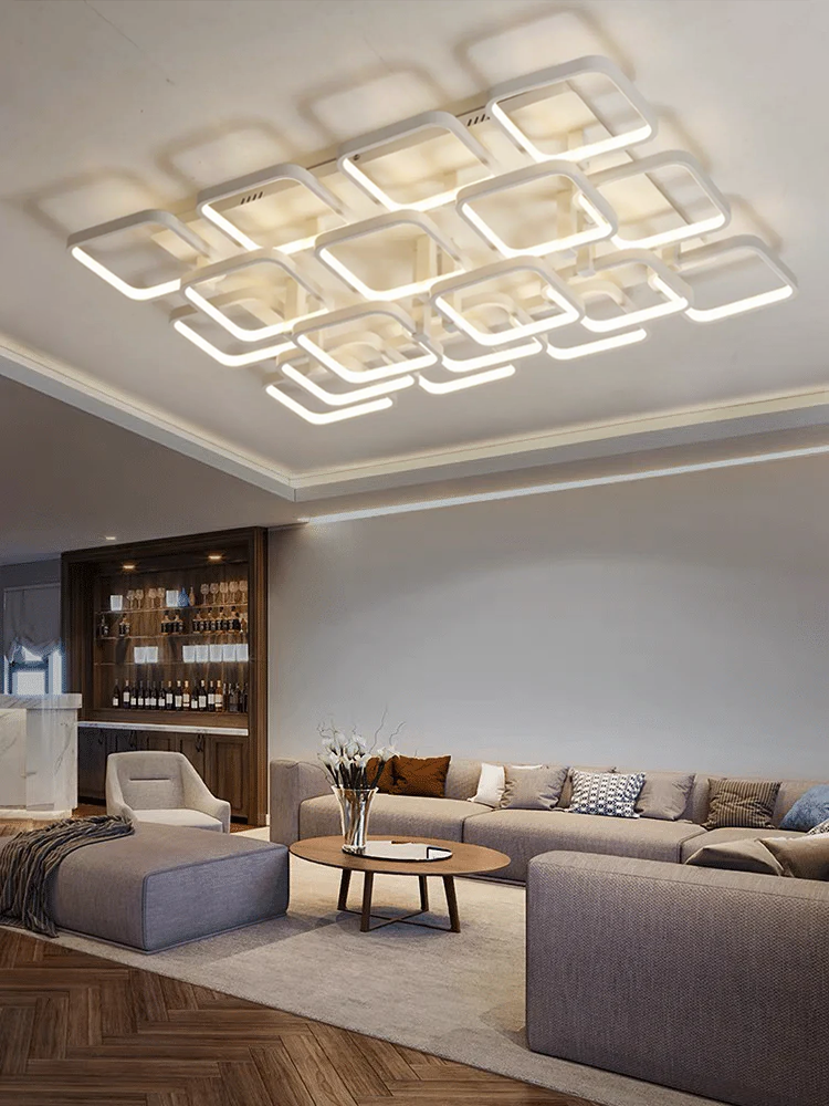 GIULIA 8153-10 Bianco Lampadario LED a Soffitto Smart