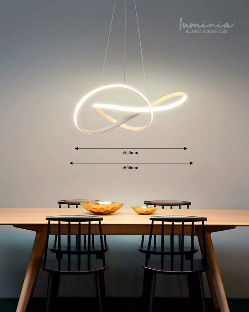 GIULIA INFINITY  9252 (9001) Lampadario LED a Sospensione SMART