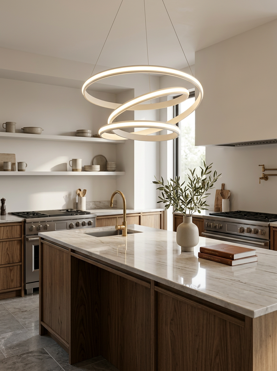 GIULIA VENTO 9137 Lampadario LED a Sospensione SMART Immagine principale del prodotto