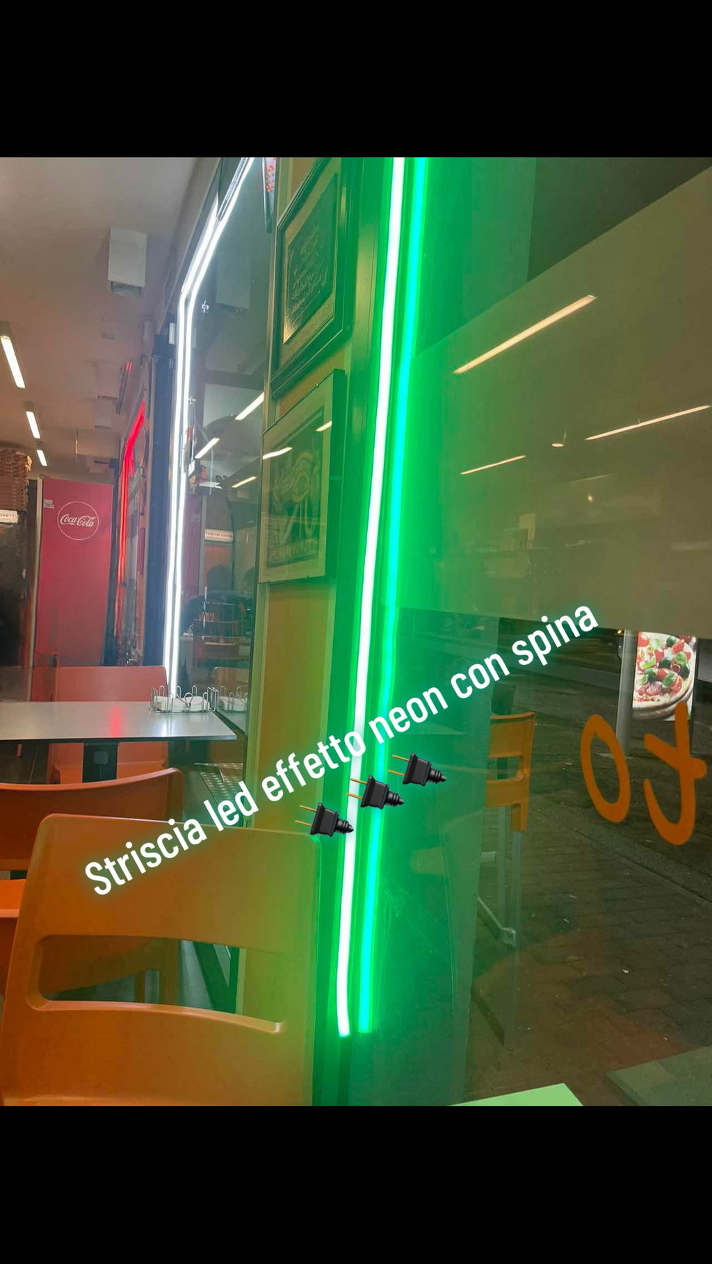 Striscia LED Tubo Neon Flex 220V 144LED/m IP67 su Misura 8€/metro