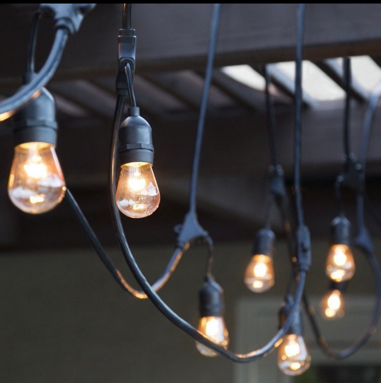 Catenaria LED per Esterno Solare IP65