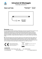 Tubo LED COLORATO Effetto Neon