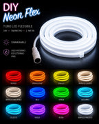 Striscia LED Neon Flessibile DIY DC 24V  5M