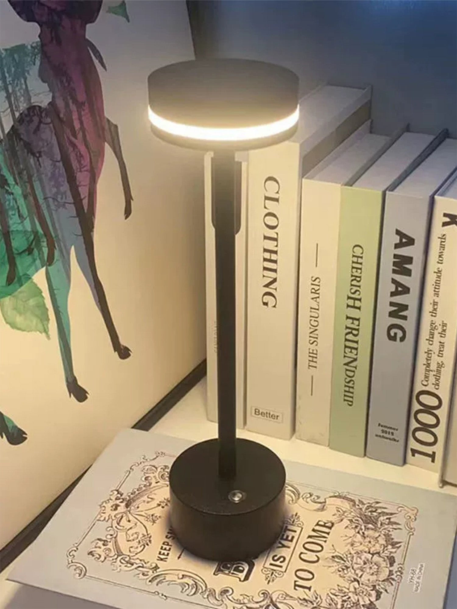 Lampada da Tavolo ricaricabile a LED Immagine secondaria del prodotto