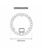 Modulo LED Rotondo per Plafoniera 24W