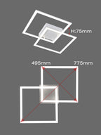 Elisa Luce M 40w Lampadario LED a Soffitto