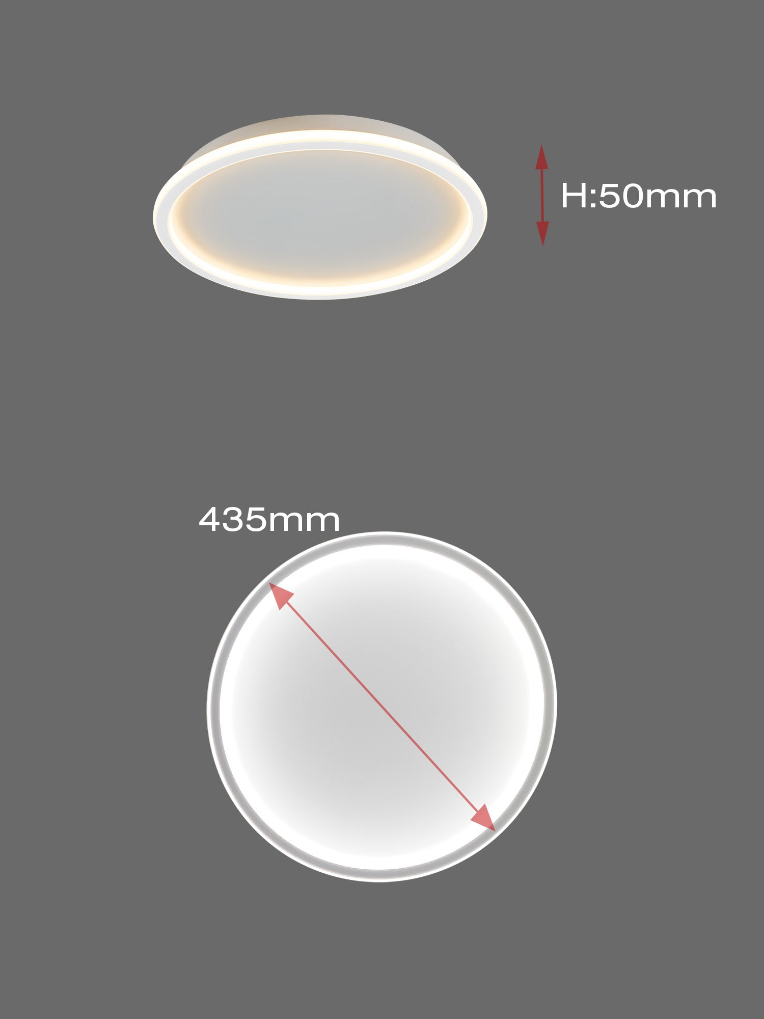 Elisa ECLISSI M 42w Lampadario LED a Soffitto
