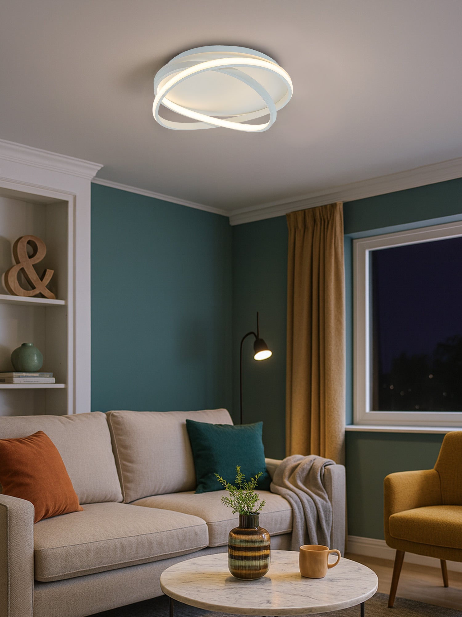 Elisa VORTICE 2 40w Lampadario LED a Soffitto