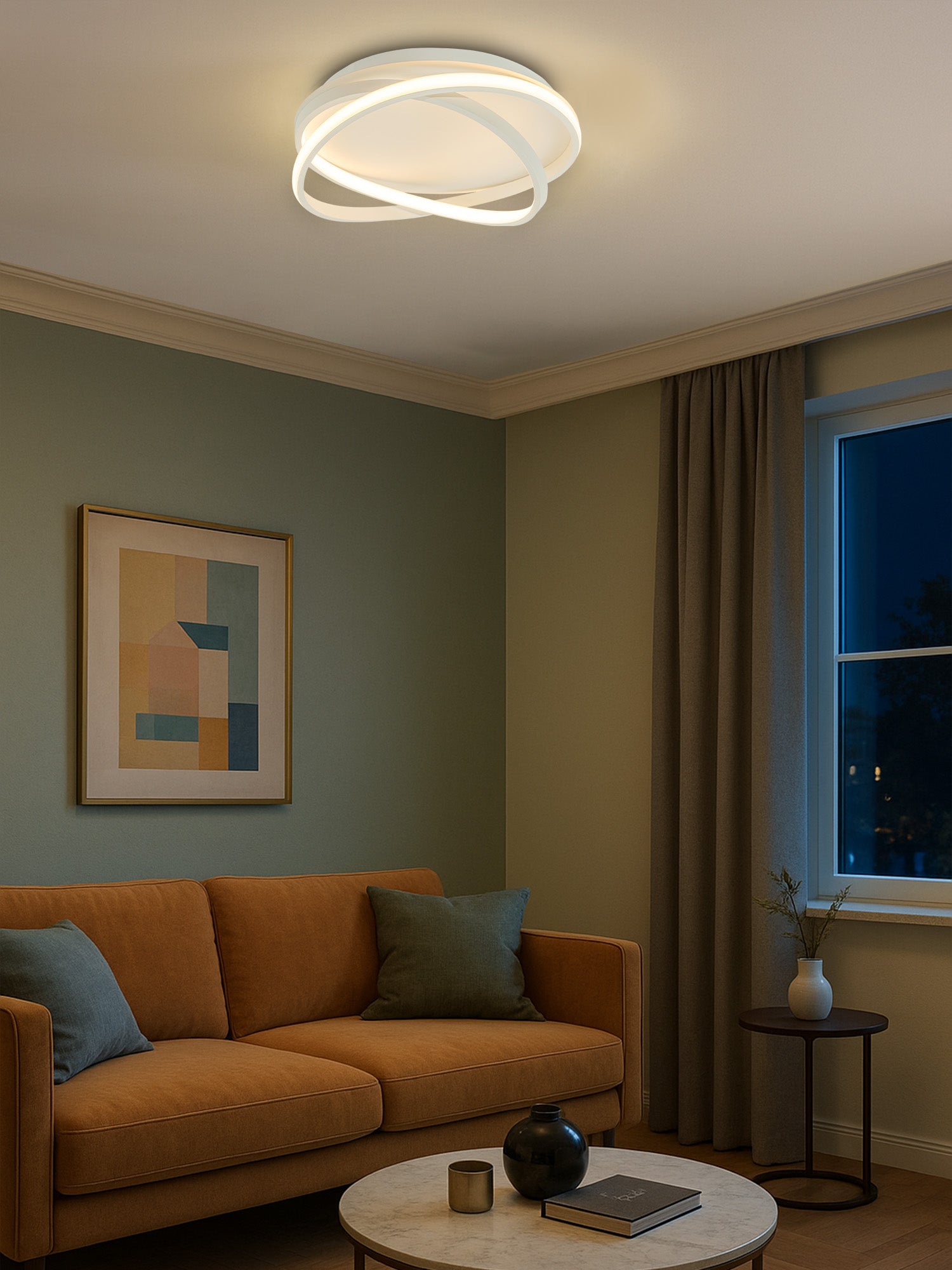 Elisa VORTICE 2 40w Lampadario LED a Soffitto