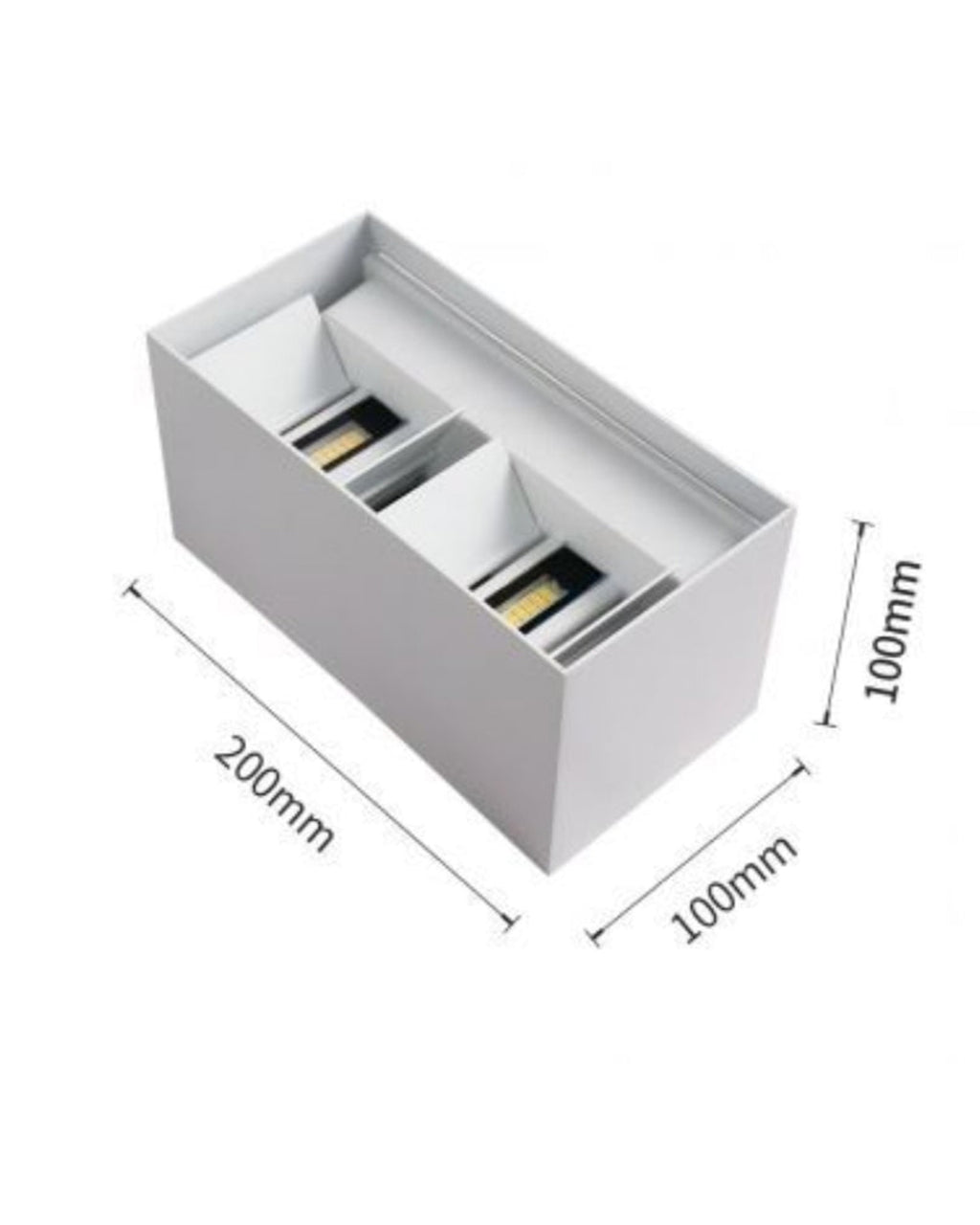 Applique LED per interno 24W CCT fascio regolabile IP44