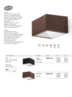 Applique LED Esterno 9W Ges1150