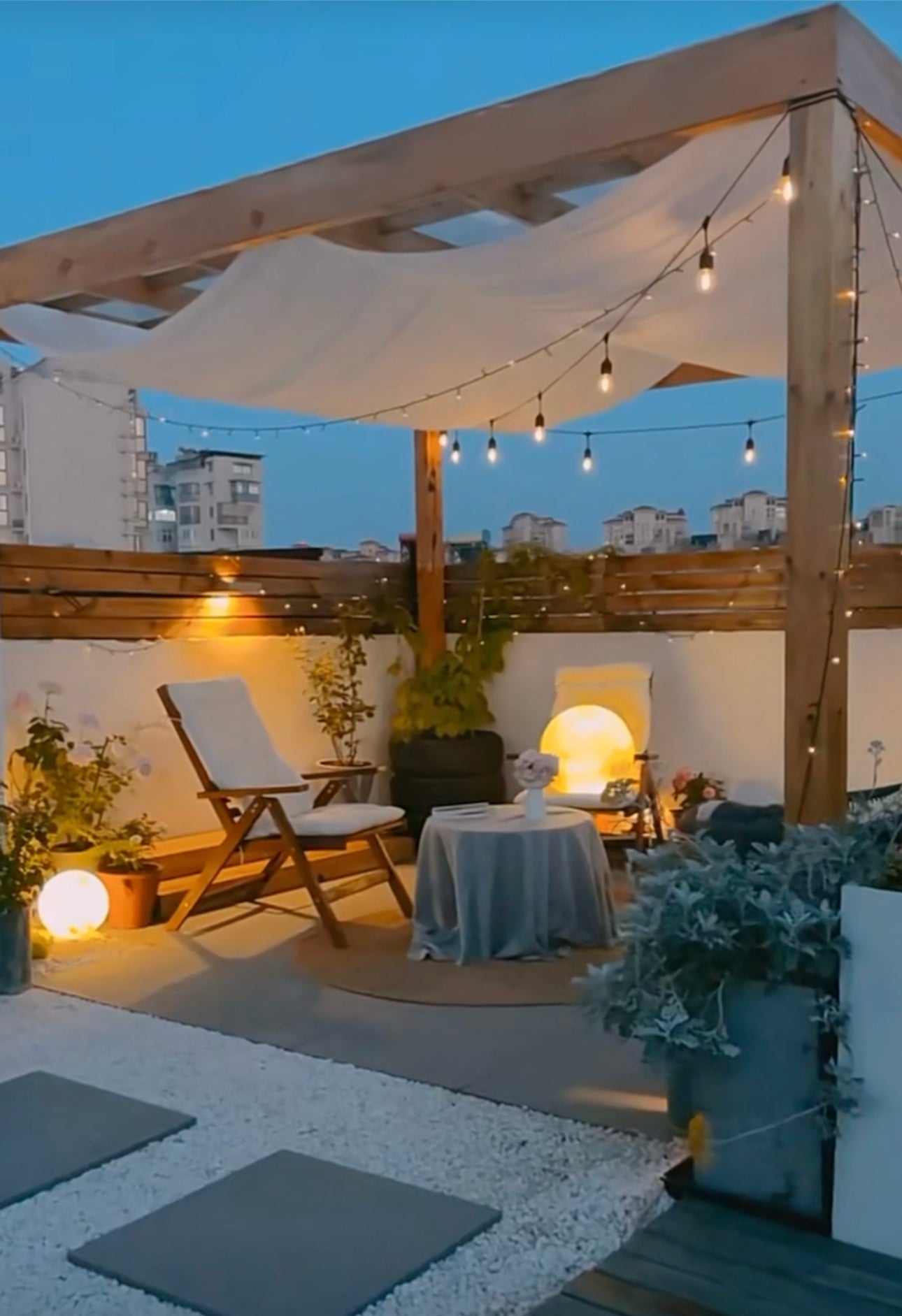 Catenaria LED per Esterno Solare IP65