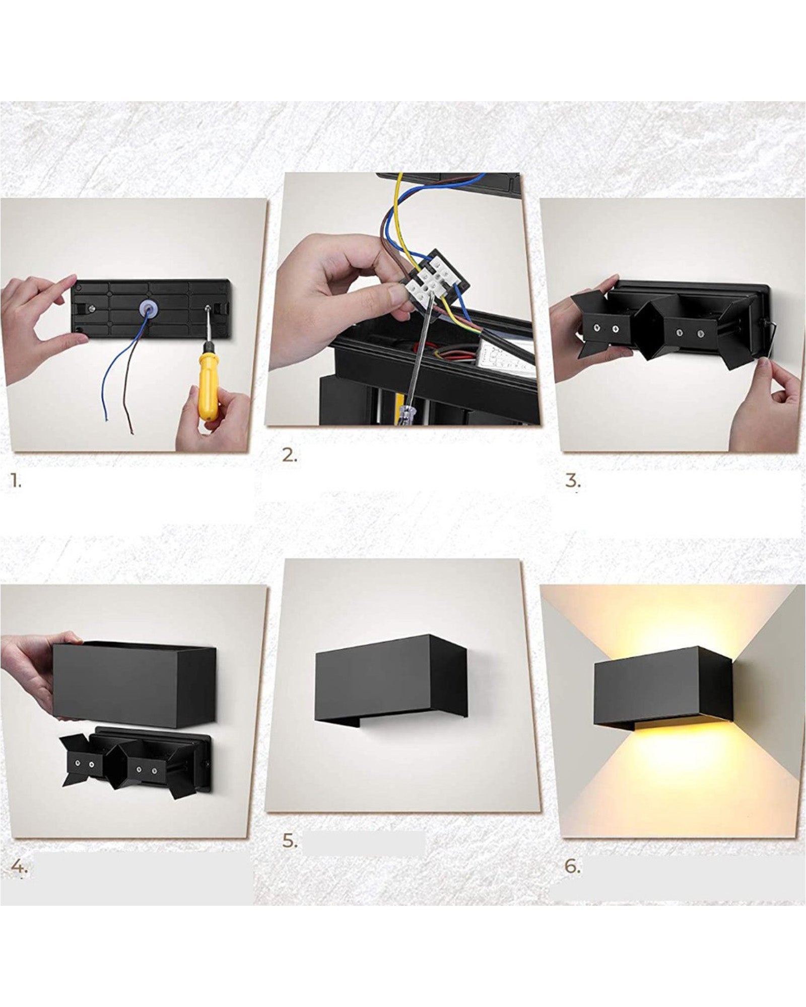 Applique LED esterno 24W CCT fascio regolabile IP65