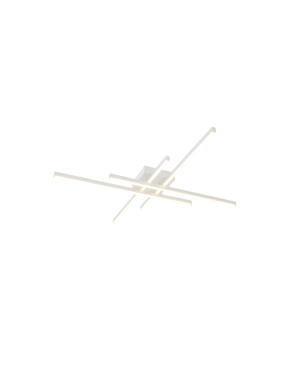 Linea4 Bianco/Nero 40W Lampadario LED a Soffitto - Bianco - Prodotto