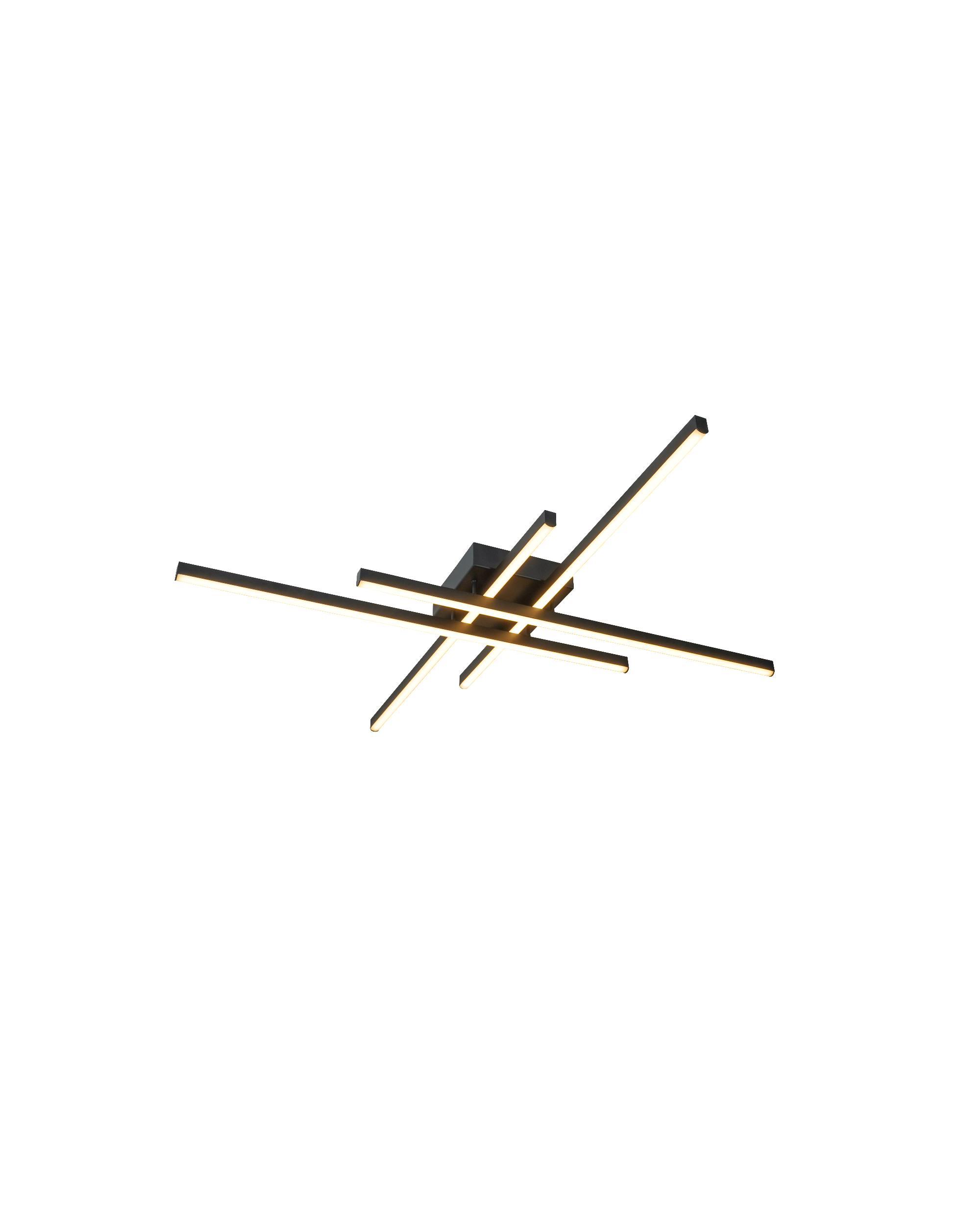 Linea4 Bianco/Nero 40W Lampadario LED a Soffitto - Nero - Prodotto