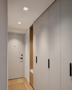 Ghiera quadrata orientabile da incasso per GU10 92 x 92 mm bianca - Ambiente interno