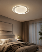 Orbita M Bianco 50W Lampadario LED a Soffitto - Bianco - Ambiente