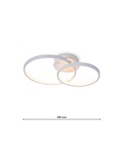 Orbita M Bianco 50W Lampadario LED a Soffitto - Dimensioni
