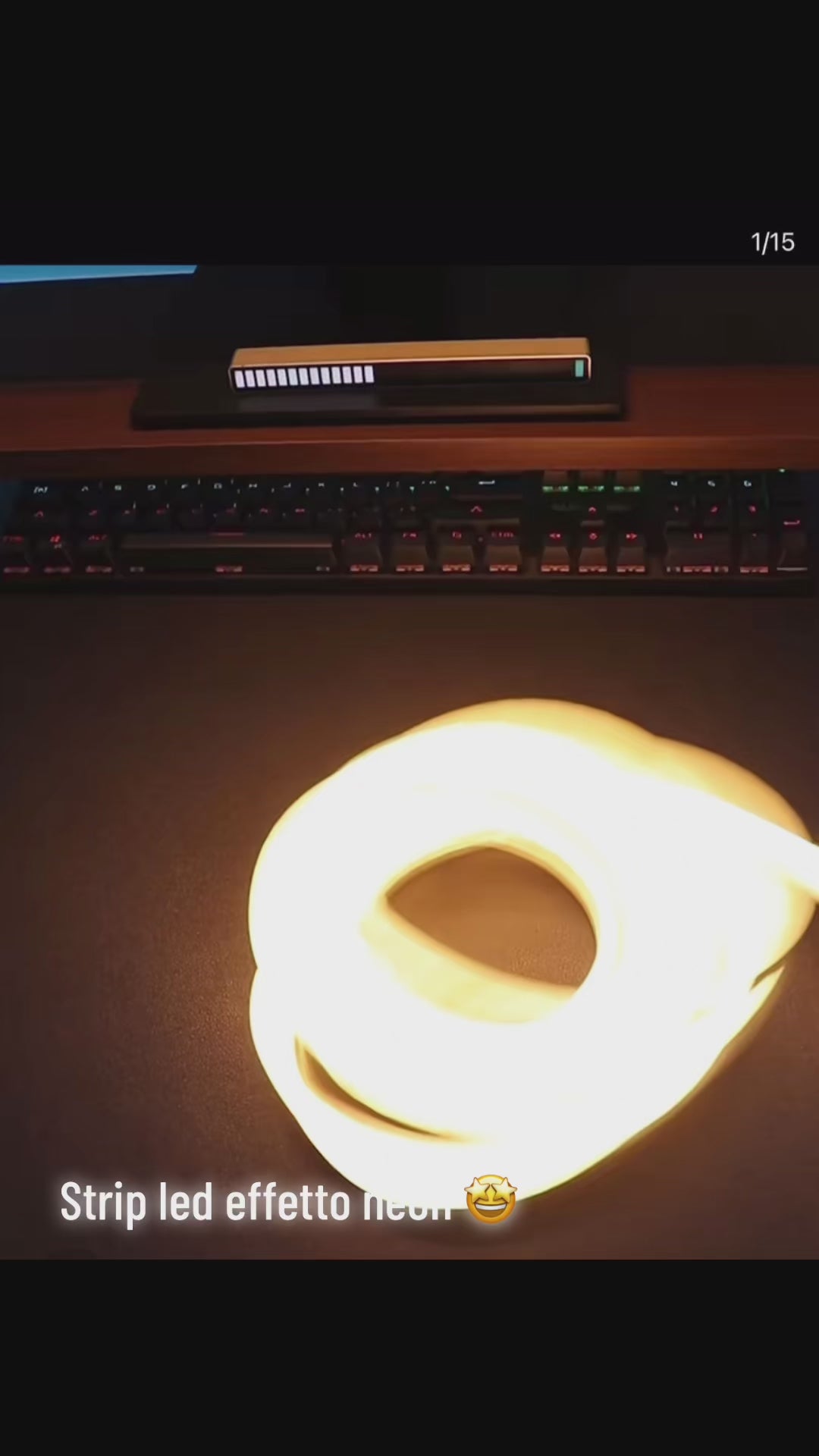 Neon Led Flessibile DIY Con USB 2M