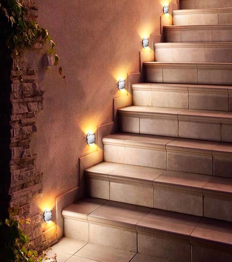 Segnapasso LED Faretti da Incasso Giardino Outdoor Buried Luce