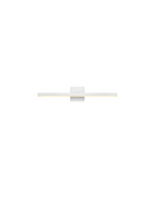 Specchio Applique LED 10W Bianco/Nero - Bianco - Prodotto