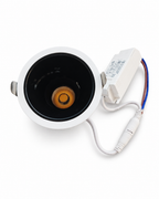 Faretto LED da incasso orientabile 8W con ottica arretrata TD23D12D