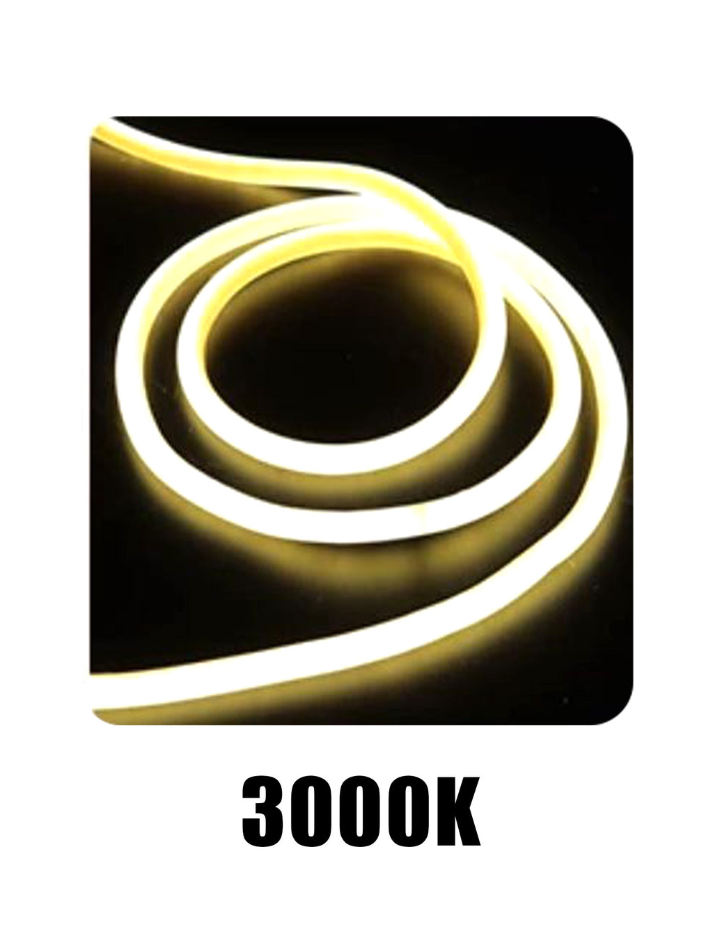 Striscia LED Tubo Neon Flex 220V 144LED/m IP67 su Misura 8€/metro