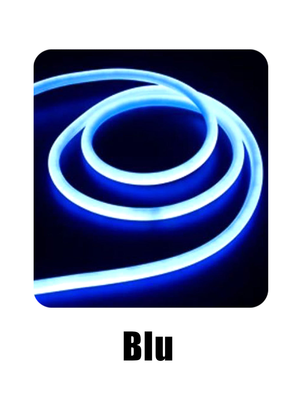 Striscia LED Tubo Neon Flex 220V 144LED/m IP67 su Misura 8€/metro