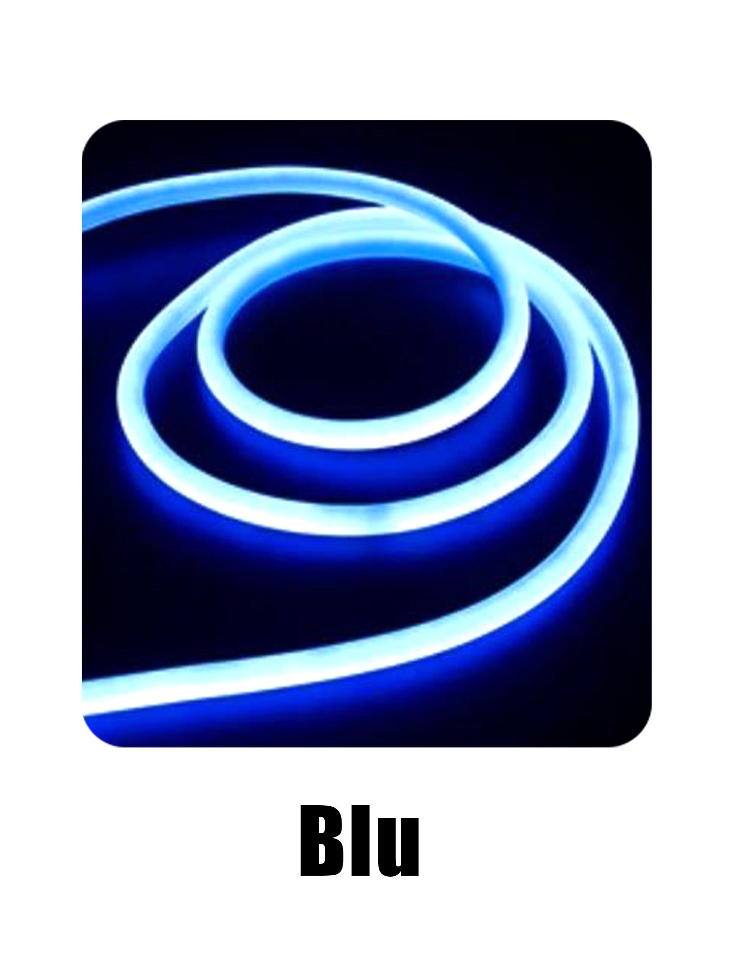 Striscia LED Tubo Neon Flex 220V 144LED/m IP67 su Misura 8€/metro