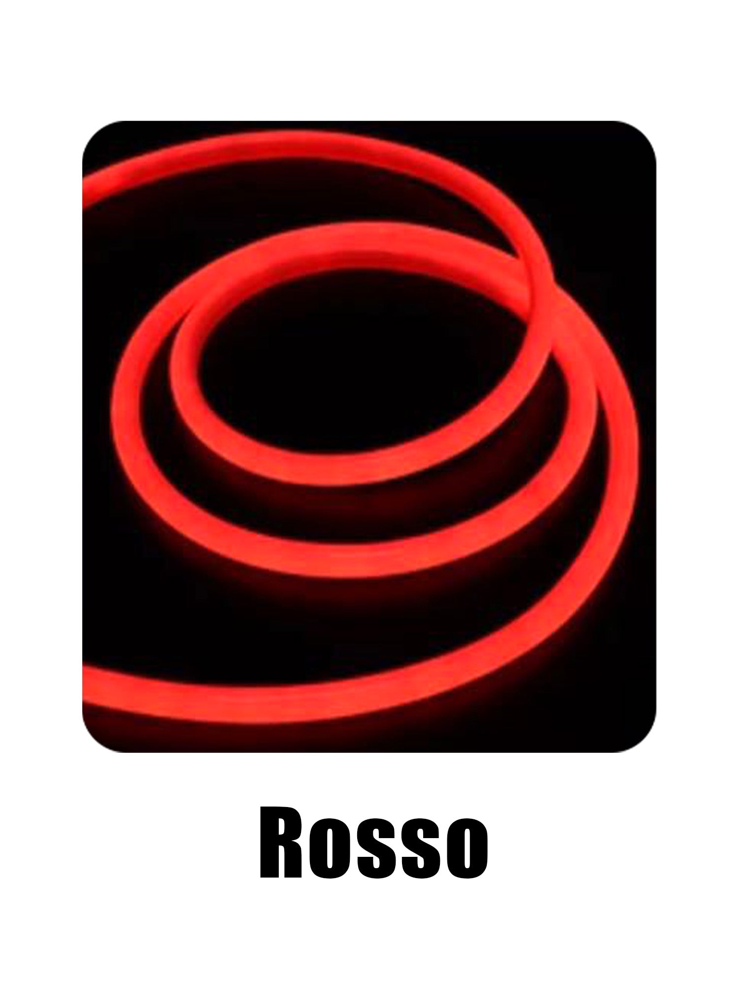 Striscia LED Tubo Neon Flex 220V 144LED/m IP67 su Misura 8€/metro