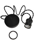 Vintage Pendente Portalampada E27 3 Colori