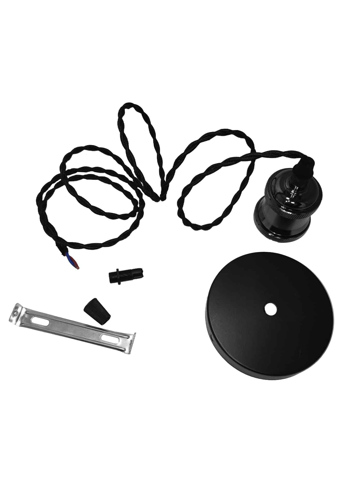 Vintage Pendente Portalampada E27 3 Colori