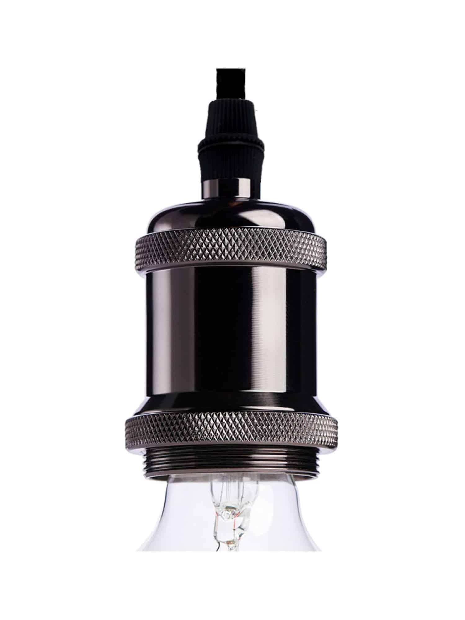 Vintage Pendente Portalampada E27 3 Colori