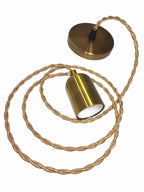 Vintage Pendente Portalampada E27 3 Colori