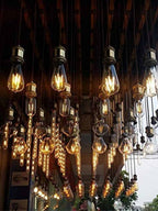 Vintage Pendente Portalampada E27 3 Colori