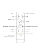 Telecomando multizona RF 2.4G (DIM e CCT) HX-RFBT10 
